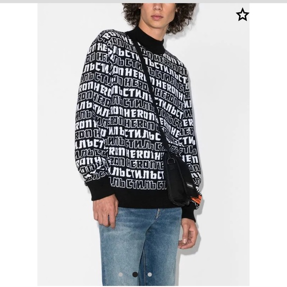 SOLD❗️Heron Preston Knit Sweater - Picture 3 of 7